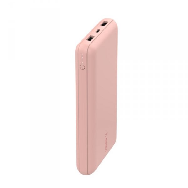Powerbank Belkin BoostCharge Power Bank 20K 2xUSB-A + 1xUSB-C 20000mAh 15W Rose Gold