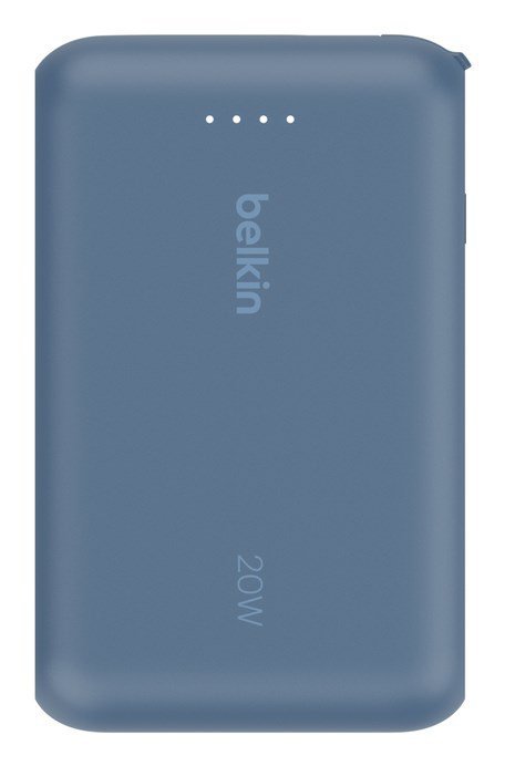 BELKIN POWERBANK 10 000 MAH, 20W, KABEL USB-C, BLUE