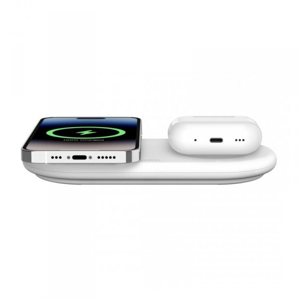 BELKIN BEZPRZEWODOWA ŁADOWARKA PODKŁADKA QI2 15W BIAŁA