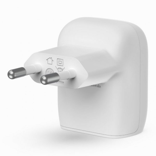 Ładowarka Belkin BoostCharge USB-C PD 3.1 PPS Wall Charger 20W + USB-C to Lightning Cable 1m White