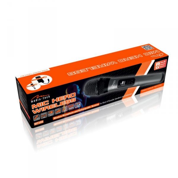 MEDIA-TECH MIKROFON SCENICZNY BT USB-C MT398