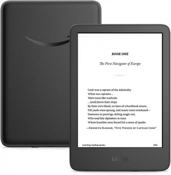 Ebook New Kindle (11th Generation) - 2024 release 6&quot; glare-free 16GB Wi-Fi (Without Lockscreen Ads) Black