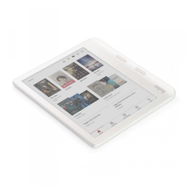 Ebook Kobo Libra Colour 7&quot; E-Ink Kaleido 3 32GB WI-FI White