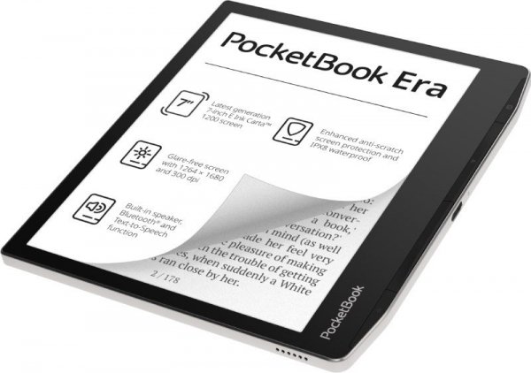 Ebook PocketBook Era 700 7&quot; E-Ink Carta 1200 16GB WI-FI  Silver