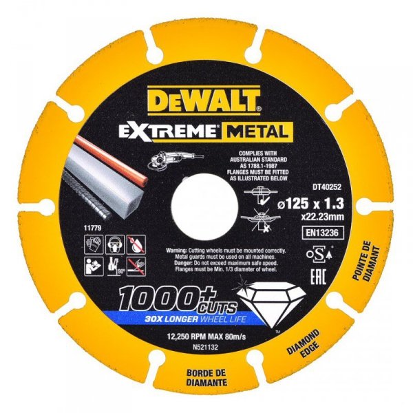 Szlifierka kątowa 18V DCG405P3  DEWALT