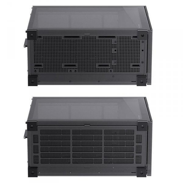 Jonsbo D41 MESH Screen ATX Tempered Glass - black