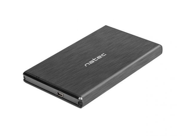 Obudowa na dysk NATEC Rhino NKZ-0275 (2.5&quot;; USB 2.0; Aluminium; kolor czarny)