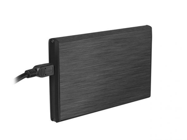Obudowa na dysk NATEC Rhino NKZ-0275 (2.5&quot;; USB 2.0; Aluminium; kolor czarny)