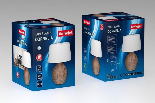 Lampka stołowa Activejet AJE-CORNELIA E14