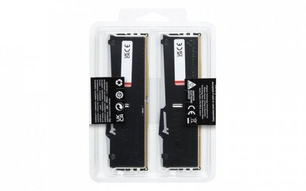 KINGSTON DDR5 64GB 6000MT/s CL30 DIMM (Kit of 2) FURY Beast RGB XMP