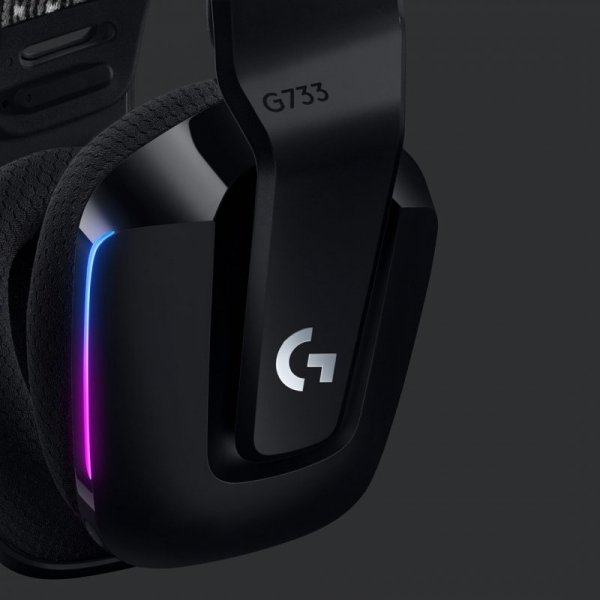 Słuchawki Logitech G733 Lightspeed Black