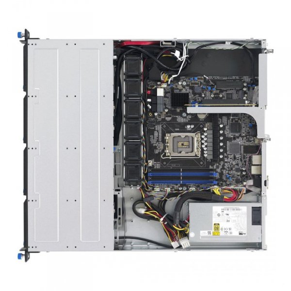 ASUS Rack 1U RS300-E12-PS4/350W Intel C262 LGA1700 95W 4xDDR5 4400/4000/3600 4x3,5&quot;/2,5&quot; 4*SATA/SAS/NVMe 2x Intel I210