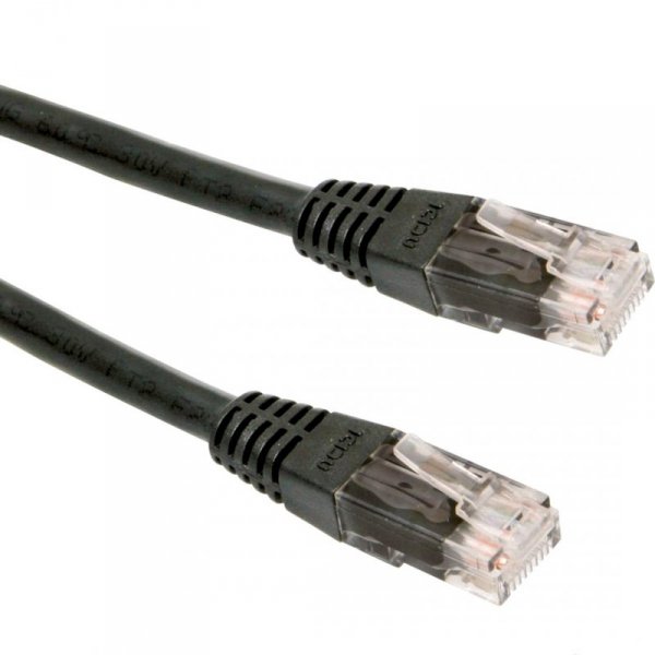 Kabel UTP GEMBIRD PP12-3M/BK (3m; UTP; kolor czarny)