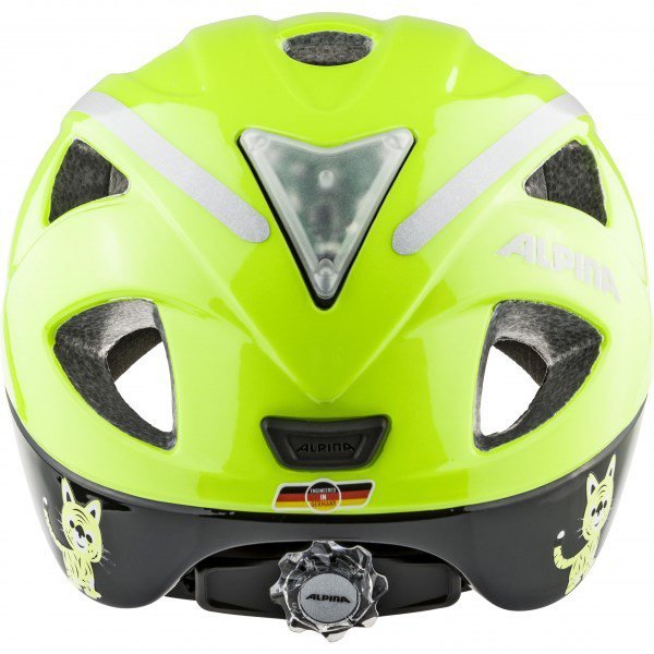 Kask rowerowy ALPINA XIMO FLASH jaskrawy żółty 49-54