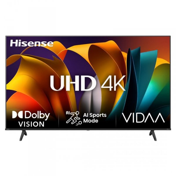 Telewizor Hisense 43A6N LED 43&quot; 4K Ultra HD VIDAA Dolby Vision DVB-T2 Czarny