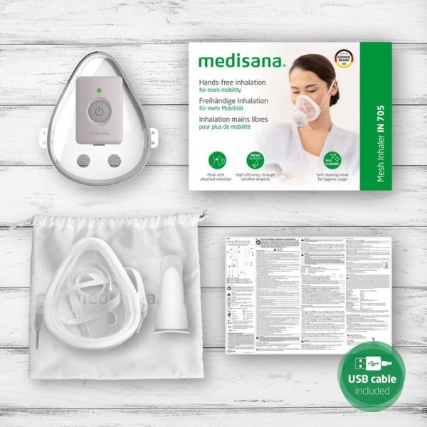 Inhalator Medisana IN 705 hands-free (w masce)