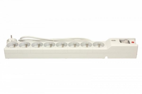 Lestar Listwa przeciwprzepięciowa LX 810, 1L, 1,5m, szara