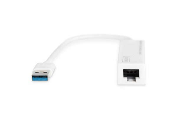 Digitus Karta sieciowa przewodowa USB 3.0 do Gigabit Ethernet 10/100/1000Mbps
