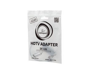 Gembird Adapter MHL(M)-&gt;HDMI(F)+ USB Micro(BF)(11 PIN) 16cm