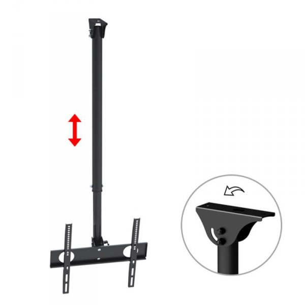 Maclean Maclean Uchwyt do telewizora sufitowy 32-65&quot; MC-631 50kg max vesa 400x400 TV