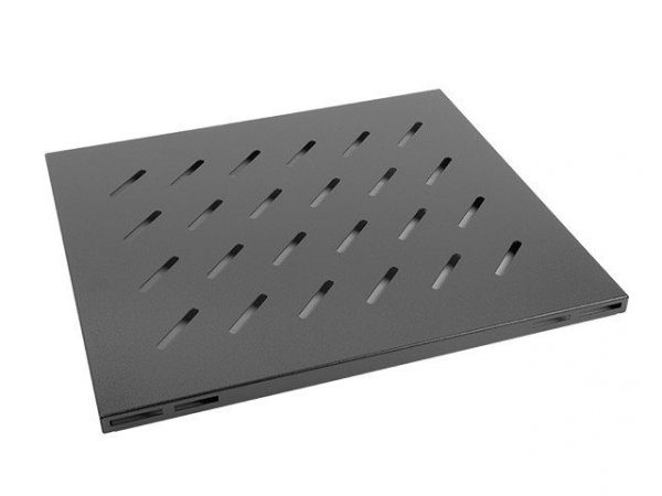 Lanberg Półka do szaf 19&#039;&#039; 800mm 1U 465x500mm czarna