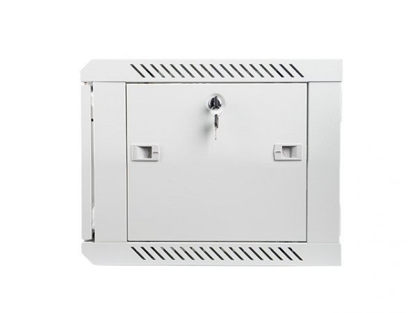 Lanberg Szafa instalacyjna wisząca 19&#039;&#039; 6U 600X450mm szara (drzwi        szklane)