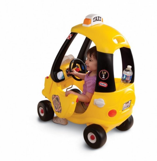 Little Tikes Samochód Cozy Coupe żółty Taxi