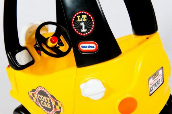 Little Tikes Samochód Cozy Coupe żółty Taxi