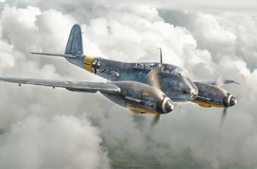 Italeri Model plastikowy Messerschmitt ME 410 Hornisse