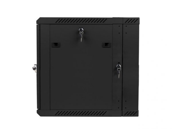 Lanberg Szafa instalacyjna wisząca dwusekcyjna 19&#039;&#039; 12U 600X600mm czarna