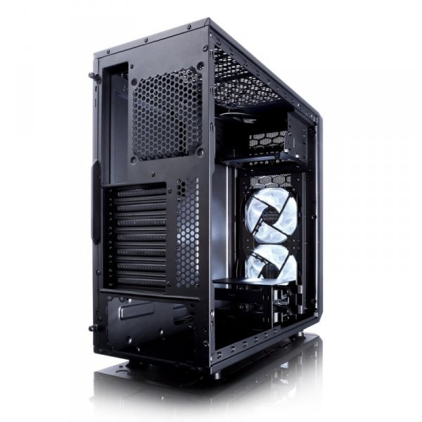 Fractal Design Focus G Black Window 3.5 HDD/2.5&#039;SDD uATX/ATX/ITX