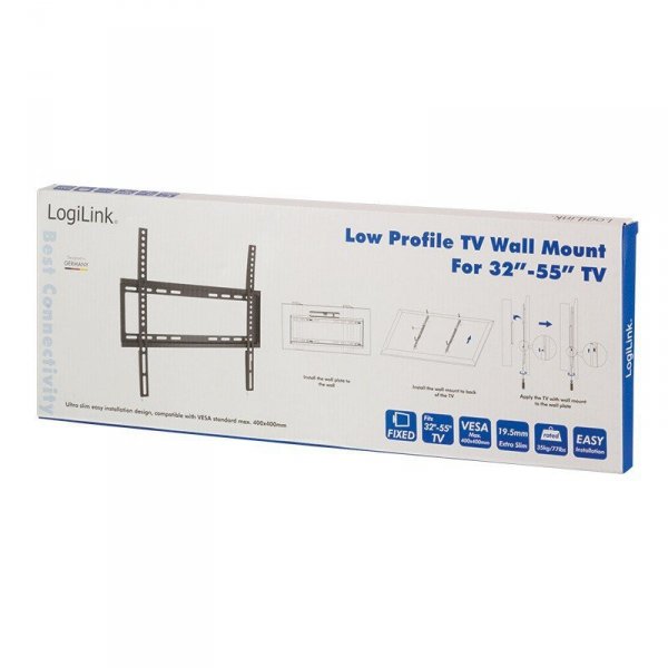 LogiLink Uchwyt ścienny LCD/LED VESA 400x400, 32-55&#039;