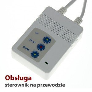 ART Ekran elektryczny 16:9 119&quot; 264x147cm z pilotem FS-119 16:9