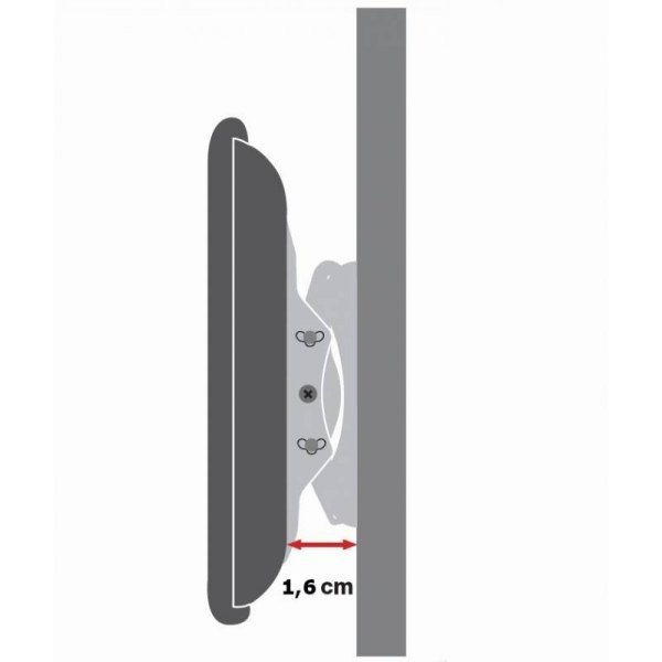 Techly Uchwyt ścienny LCD/LED 42-80cali slim czarny