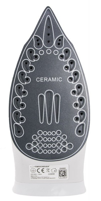 Esperanza ŻELAZKO PAROWE SLIDER CERAMIC 2200W