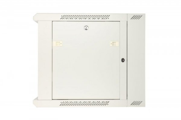Extralink Szafka wisząca rack 12U 600x600 szara dwusekcyjna