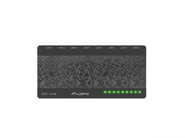 Lanberg Switch DSP1-0108 8-PORT 100M/S DESKTOP DSP1-0108