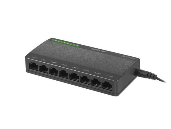 Lanberg Switch DSP1-1008 8-PORT 1GM/S DESKTOP  DSP1-1008