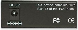 Intellinet Konwerter 10/100Base-TX RJ45/1000Base-FX (MM ST) 2km 1310nm