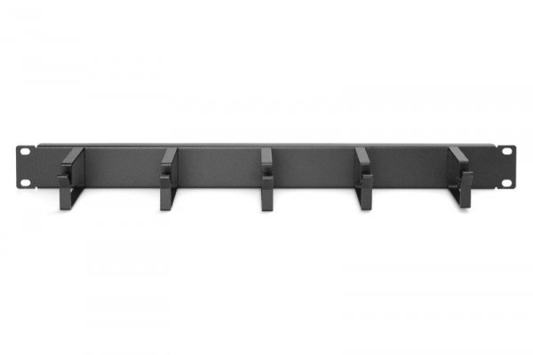 Digitus Organizer kablowy poziomy typu RING 19&quot; 1U 40x483x60mm czarny