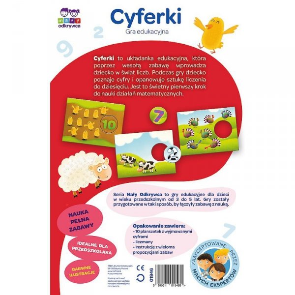 Trefl Gra Cyferki  Mały Odkrywca
