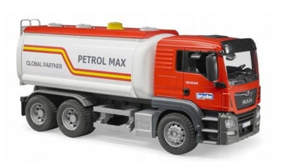 BRUDER Pojazd MAN TGS z cysterną Petrol Max