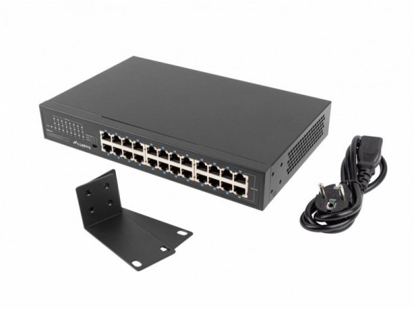Lanberg Switch 24X 1GB Gigabit Ethernet rack RSGE-24
