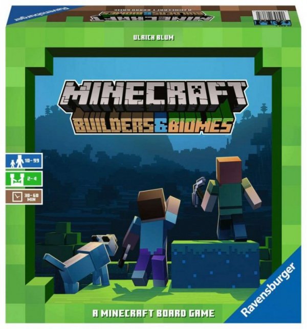Ravensburger Polska Gra planszowa Minecraft Builders and Biomes