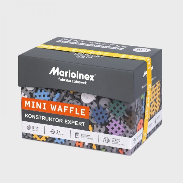 Marioinex Klocki  Mini Waffle Konstruktor Expert 501 elementów