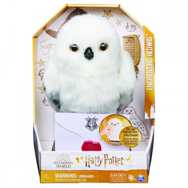 Spin Master Maskotka interaktywna Wizarding World Hedwiga