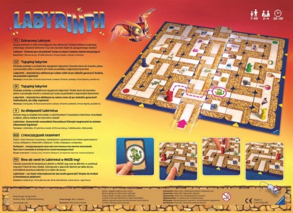 Ravensburger Polska Gra Labyrinth.21 - nowa edycja