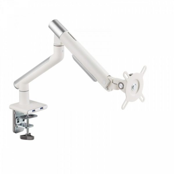 ART Uchwyt biurkowy gazowy do 1 monitora LED/LCD 17-32&quot; L-19GD 2-9kg 2xUSB 3.0 Premium Aluminiowy