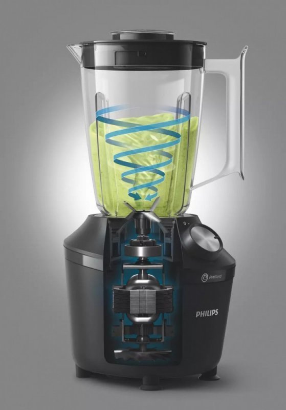 Philips Blender kielichowy HR2191/01  czarny