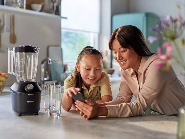 Philips Blender kielichowy HR2191/01  czarny
